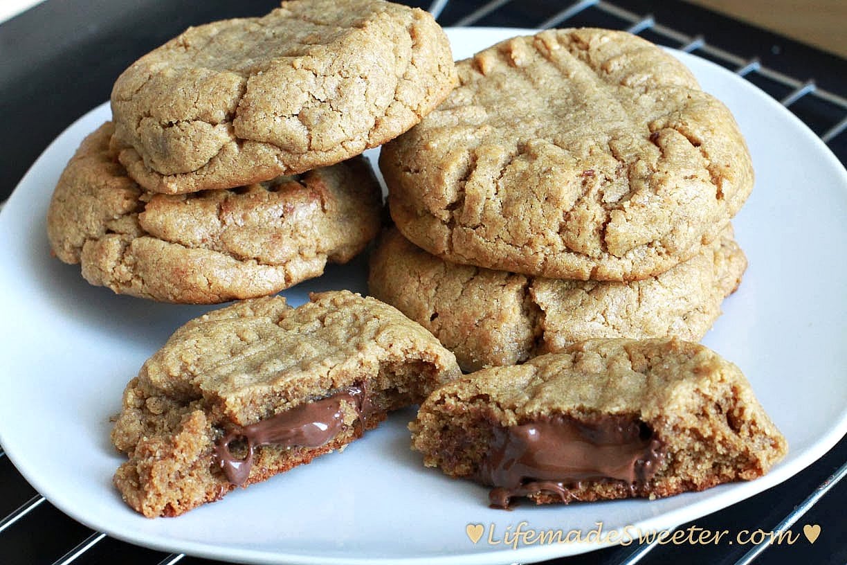 Peanut Butter Nutella Cookies â Recipesbnb